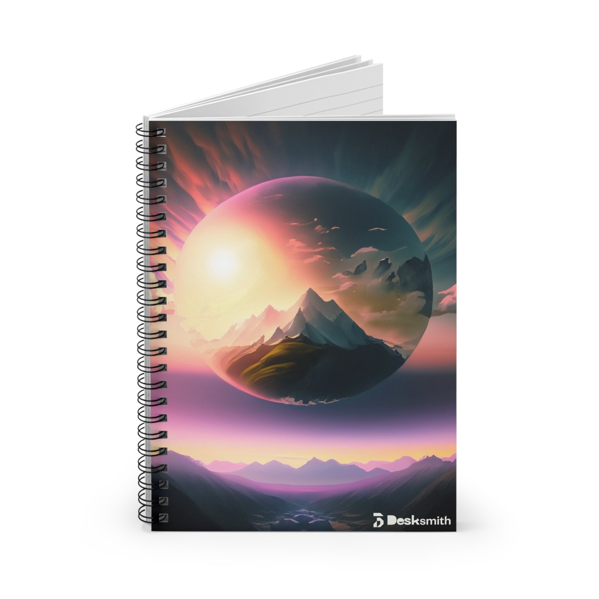 Carnet à spirale Un autre monde — Journal ligné
