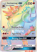 Incineroar GX (Secret) 147/145 - SM  Guardians Rising Holofoil