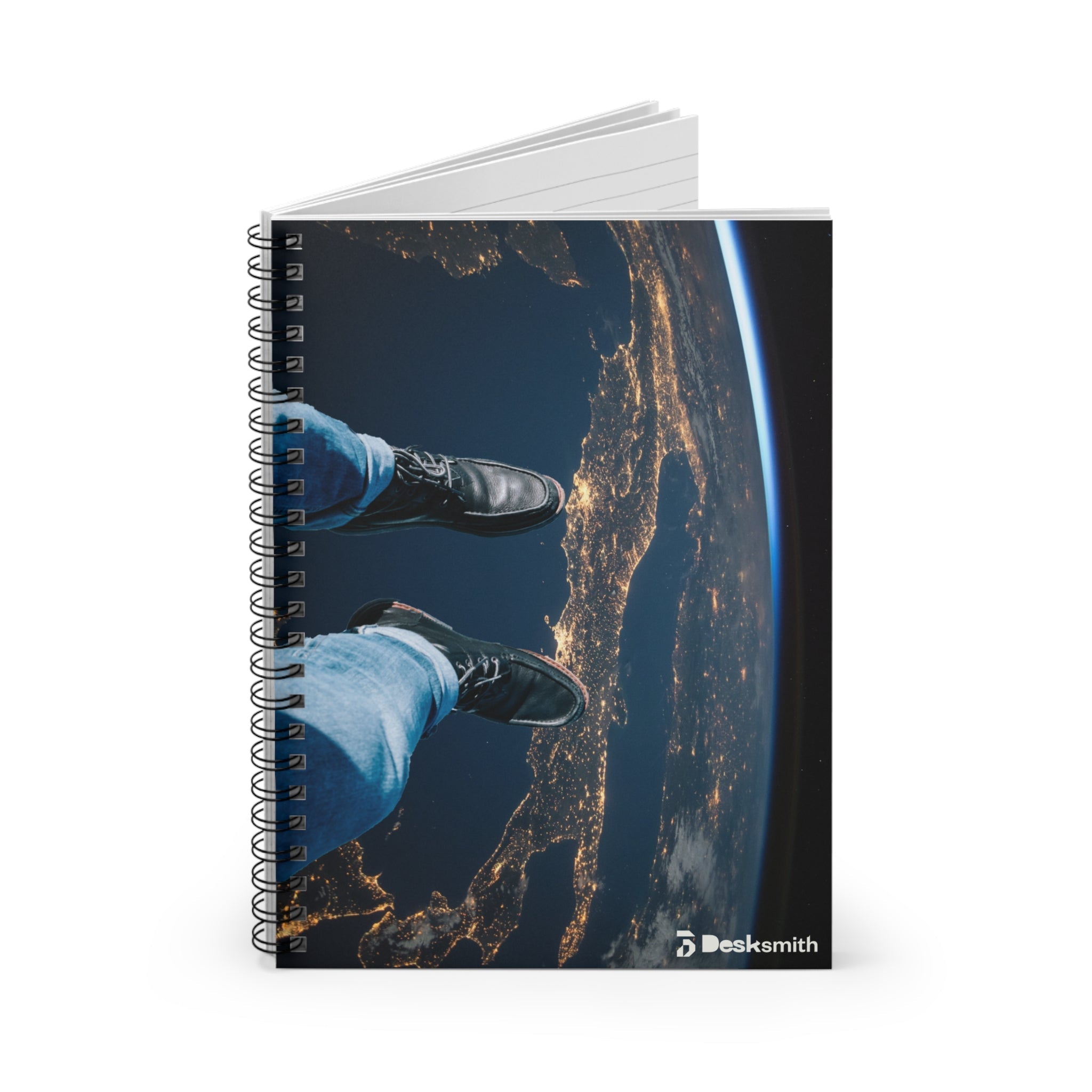 Cahier à spirale Lost In Space - Pages lignées