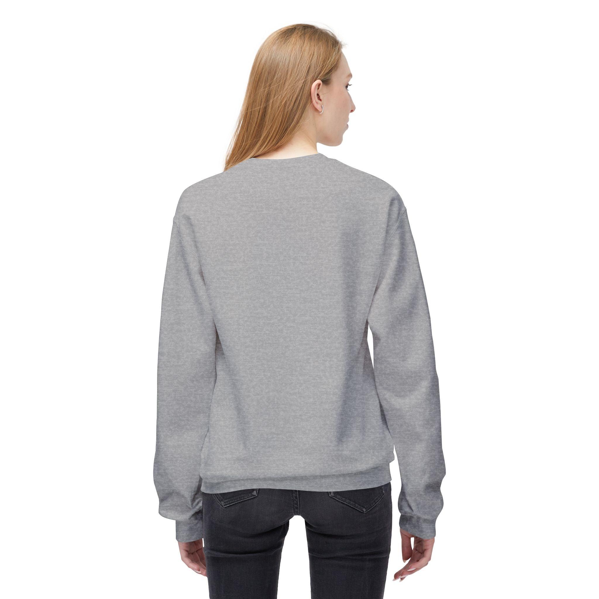 Sweat-shirt ras-du-cou en molleton doux "Sunsets Saddles and Sass"