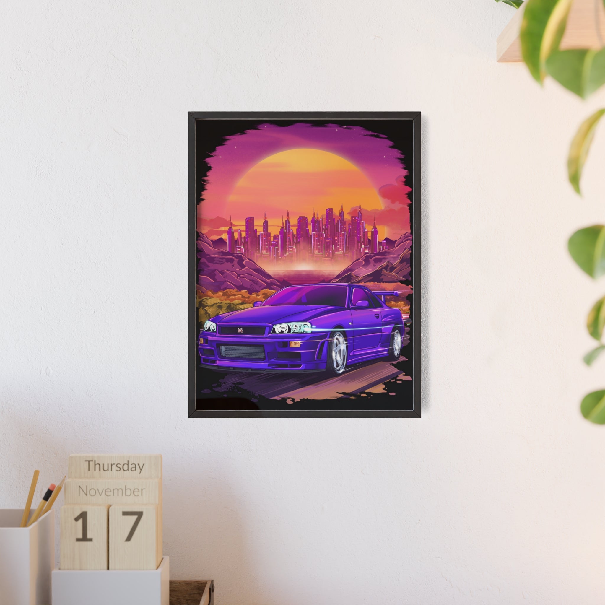Nissan Skyline GT-R Poster