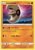 Lunatone 068/147 - SM  Burning Shadows Reverse Holofoil