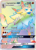 Lycanroc GX (Secret) 155/147 - SM  Burning Shadows Holofoil