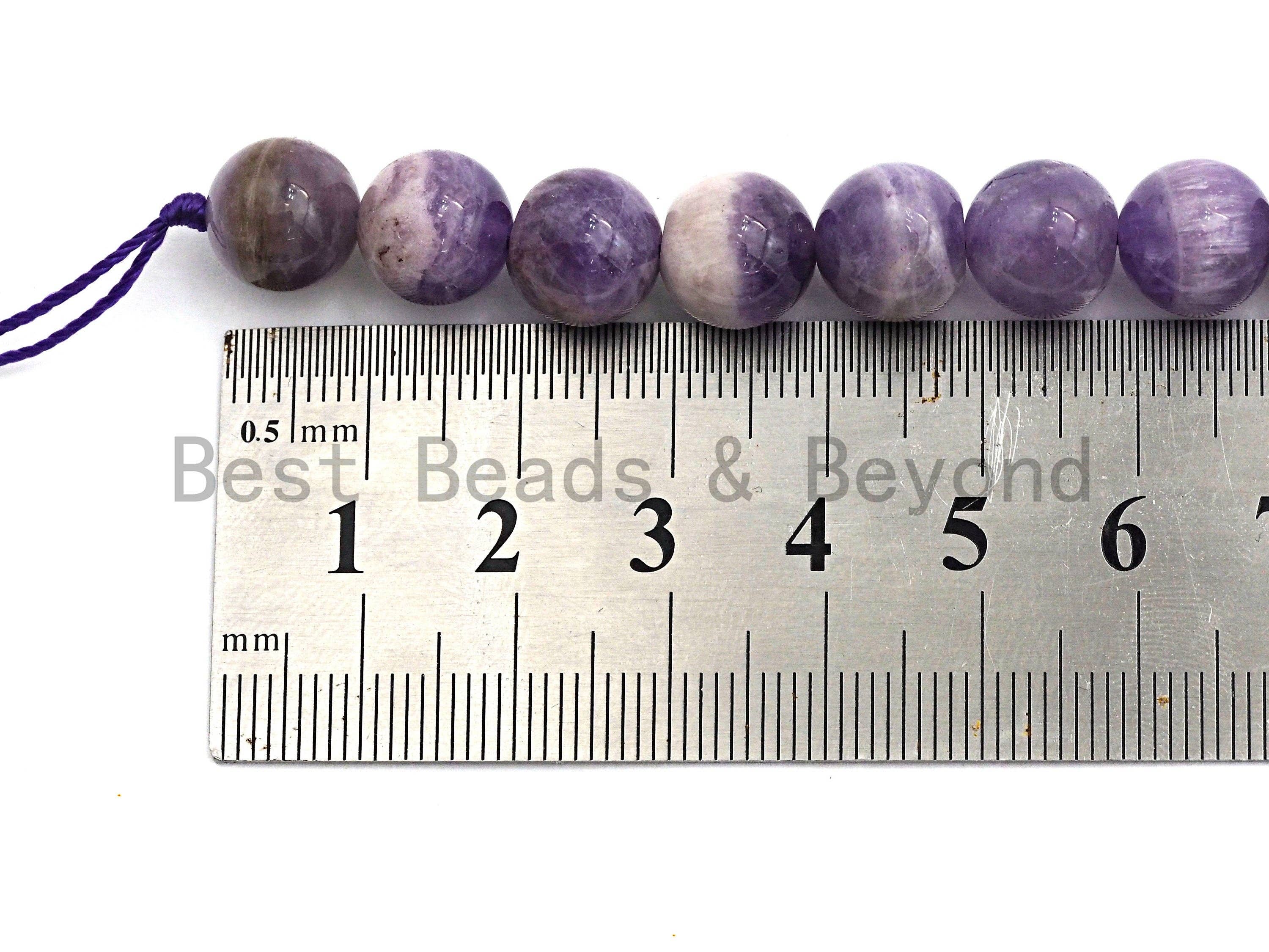 Quality Natural Amethyst Round Smooth beads, 6mm 8mm 10mm12mm,SKU#U458