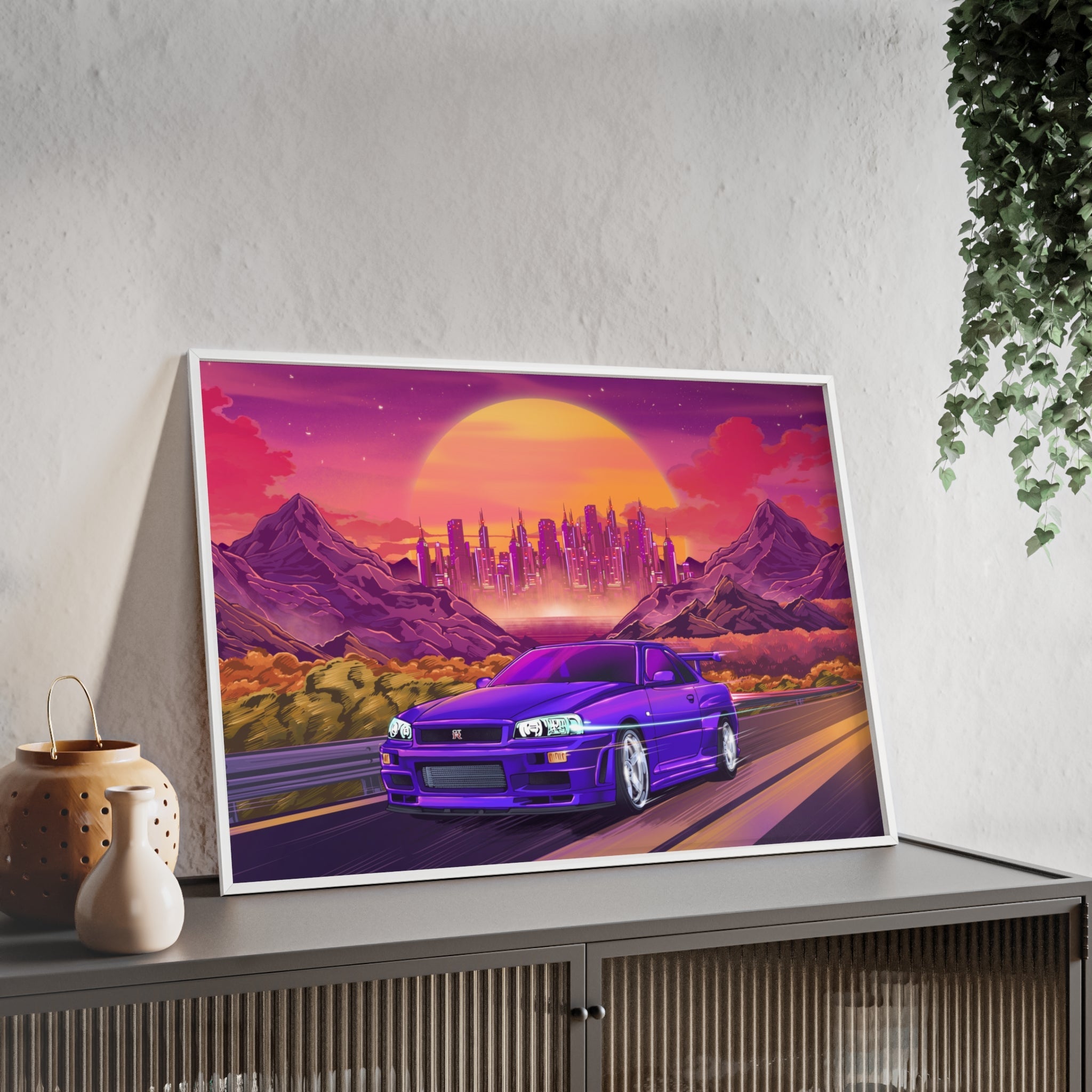 Nissan Skyline GT-R Poster