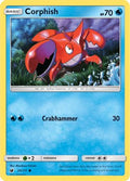 Corphish 024/111 - SM  Crimson Invasion Reverse Holofoil