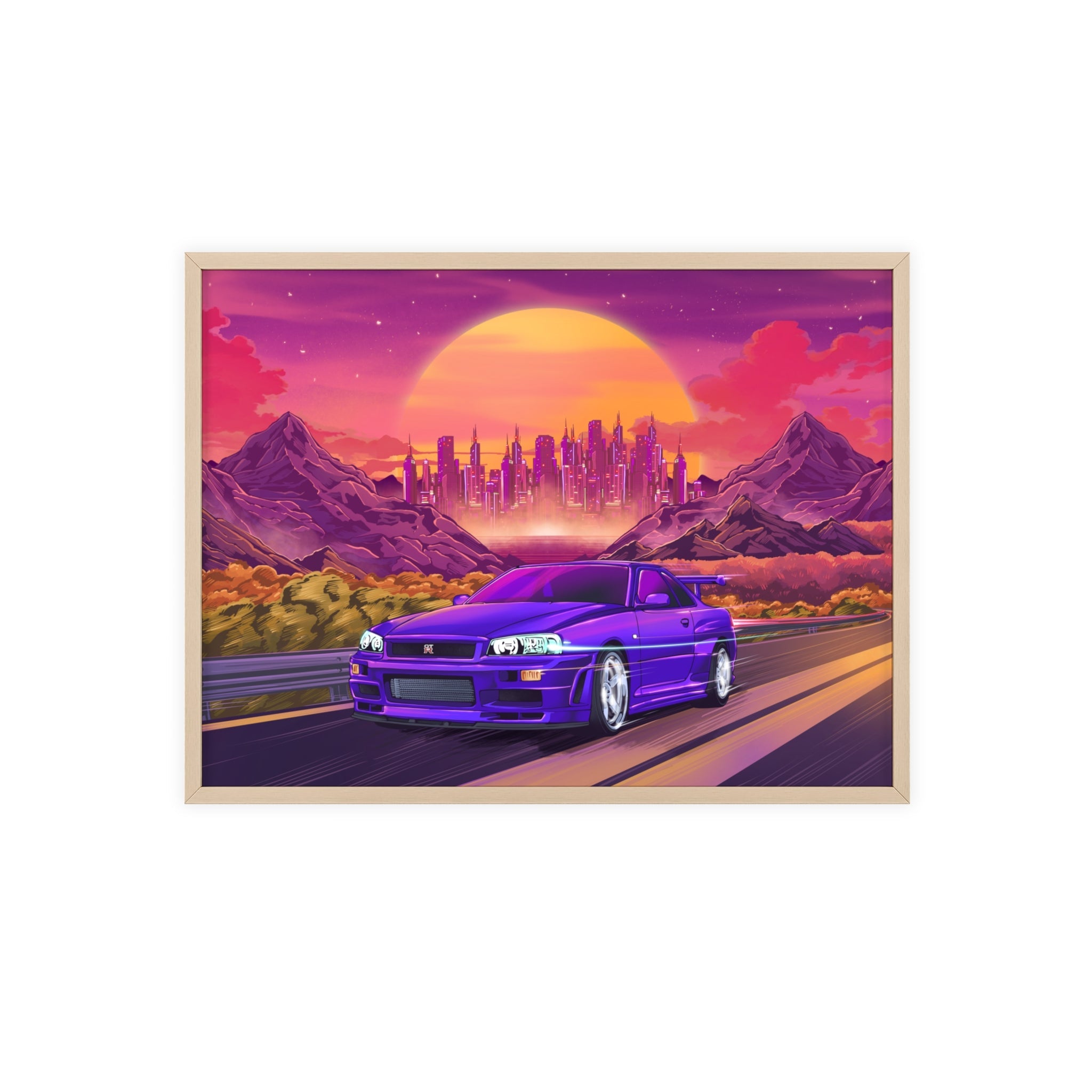 Nissan Skyline GT-R Poster