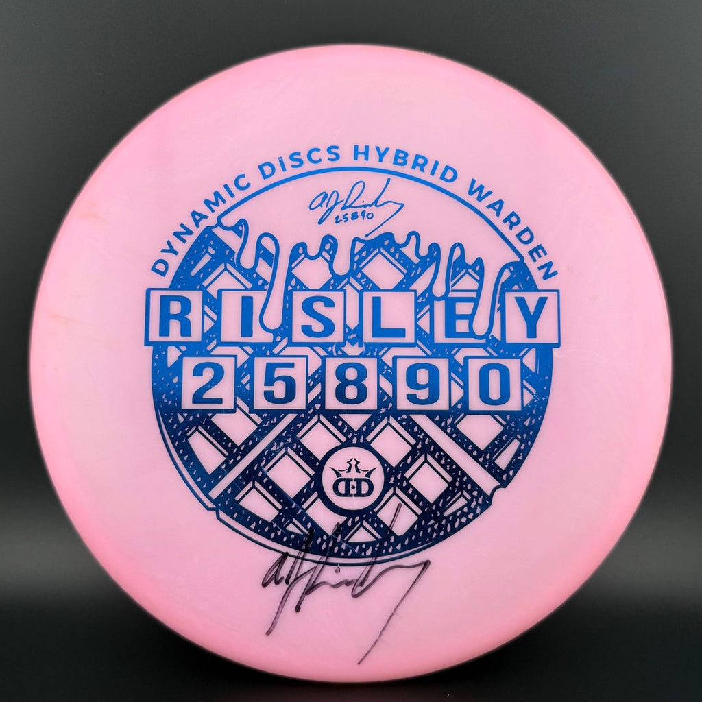 Hybrid Warden *Signed* - AJ Risley Waffle Stamp *Used*