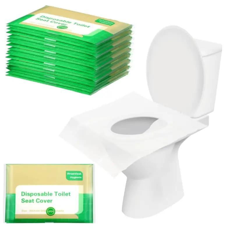 Disposable Toilet Seat Cover, 20Pcs/Set Portable Disposable Toilet Seat Cover, for Home & Hotel, Summer Gift, Toilet Supplies, Fall Decor