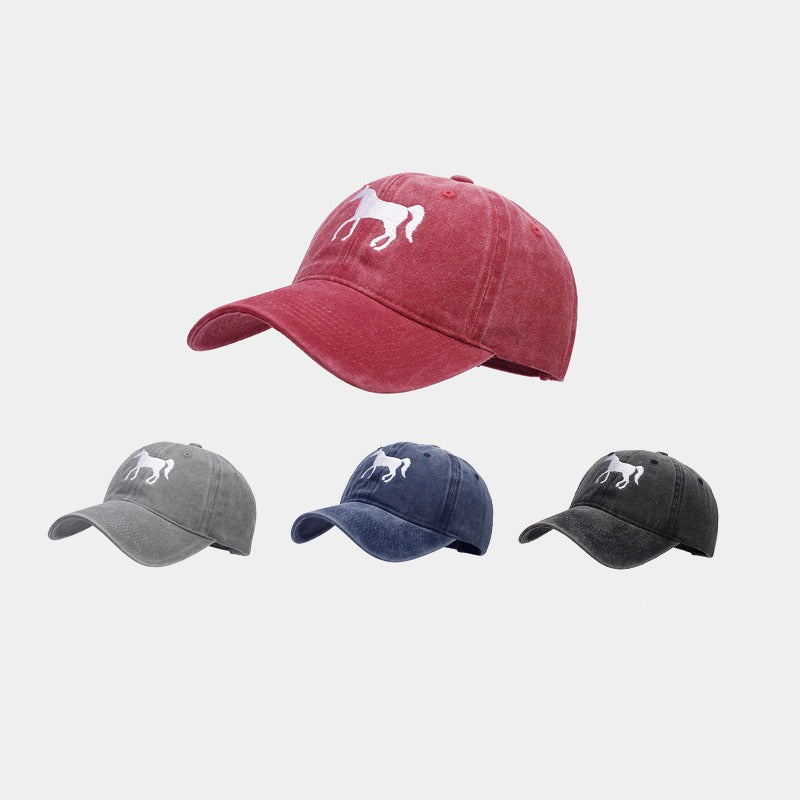 Casquette de baseball de cow-girl vieillie "Horsing Around"