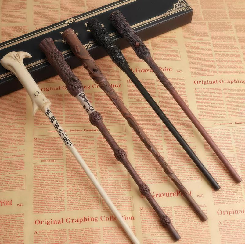 Magic Wand Real Magic Wand Amazing Effect Reproduction Halloween Role Play Tools Stick Costume Role Play Party Dumbledore Props