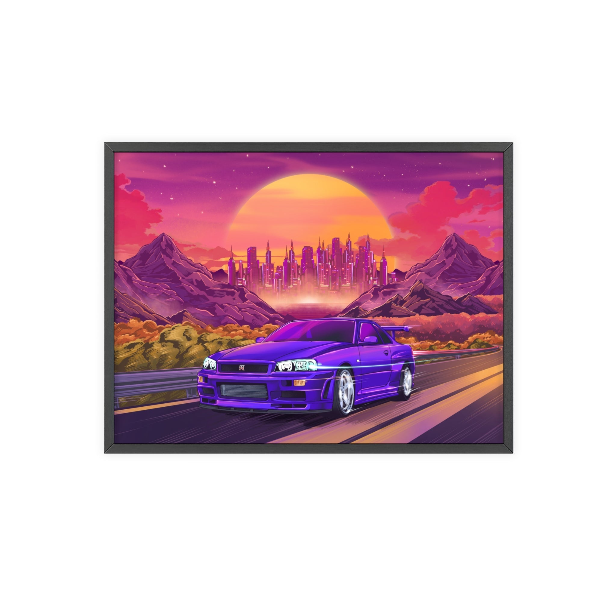 Nissan Skyline GT-R Poster