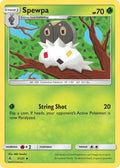 Spewpa 007/131 - SM  Forbidden Light Reverse Holofoil