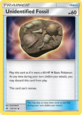 Unidentified Fossil 116/131 - SM  Forbidden Light