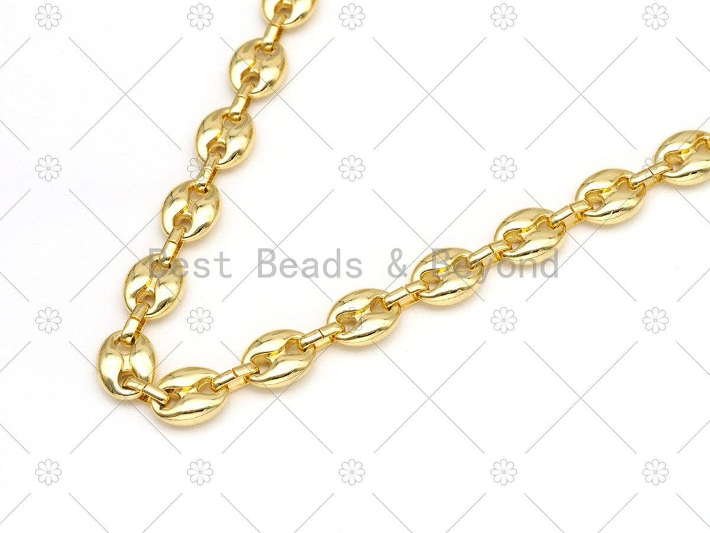 Puffed Mariner Link Chain, Thick Puffed Chain, sku#E549