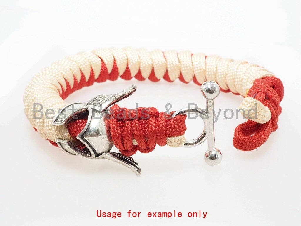 Antique Roman Warrior helmet bead, For Paracord Bracelet making, helmet Charms for men's bracelet, DIY Jewelry, 21x25mm, 1pc, sku#Y98
