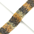 Genuine Yellow Green Black Tourmaline Faceted Cube Beads, 2.5mm, Sku#U1546