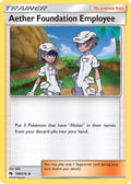 Aether Foundation Employee 168/214 - SM  Lost Thunder Reverse Holofoil