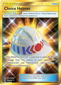 Choice Helmet (Secret) 229/214 - SM  Lost Thunder Holofoil