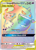 Gengar & Mimikyu GX (Secret) 186/181 - SM  Team Up Holofoil