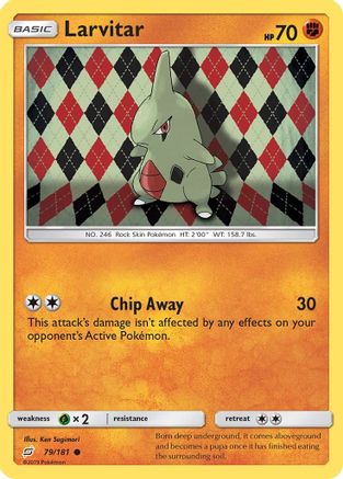 Larvitar 079/181 - SM  Team Up Reverse Holofoil
