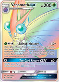 Venomoth GX (Secret) 216/214 - SM  Unbroken Bonds Holofoil