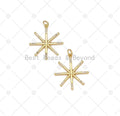 CZ Star Charm, Sku#F1439