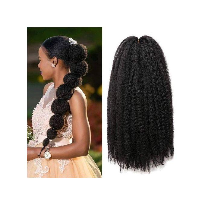 Cheveux Marley 18" pour tresses | Cheveux à tresser Afro Kinky Ombre | Extensions Kanekalon | 30 mèches/paquet