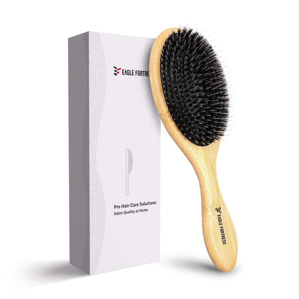 Eagle Fortress Effortless Bamboo Detangler Hair Brush