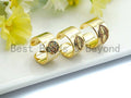 Colorful CZ Band Ring, Sku#X5