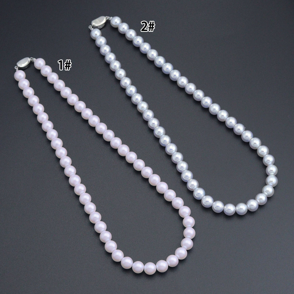 Pearl Adjustable Necklace,Sku#EF693