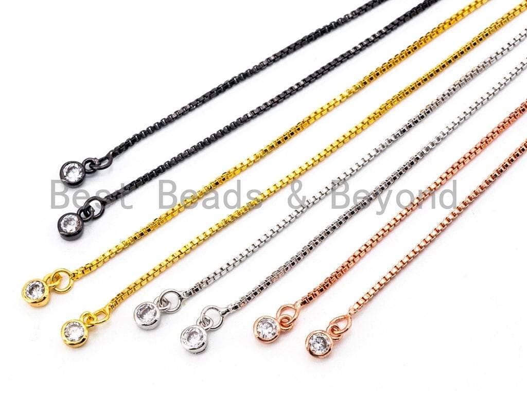 Bolo Sliding Adjustable Necklace Chain, 32"/24", SKU#NK1