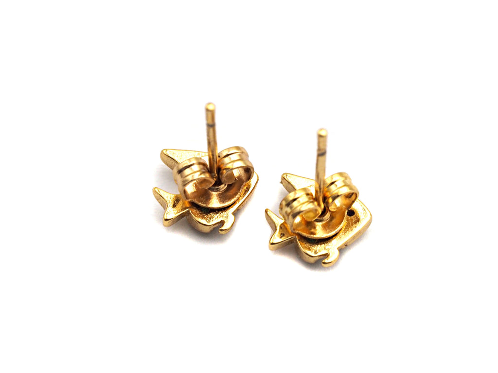 Goldfish Shape Earrings,J85
