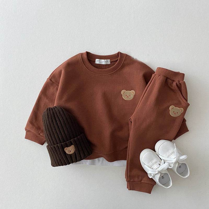 Kids Long Sleeve Two-Piece Set