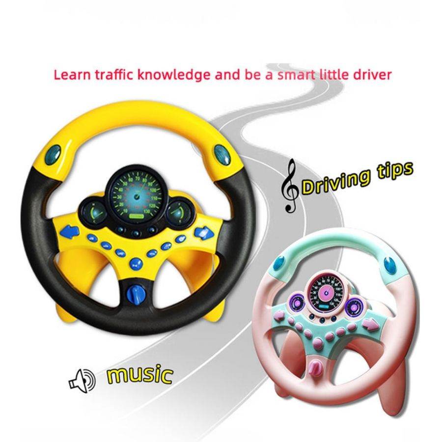 Kids Simulation Steering Wheel
