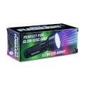 Large UV / LED Flashlight - Glow Disc Charging