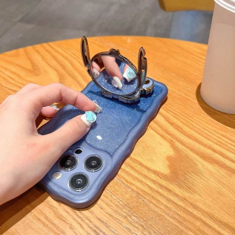 Mirror support for mobile phones