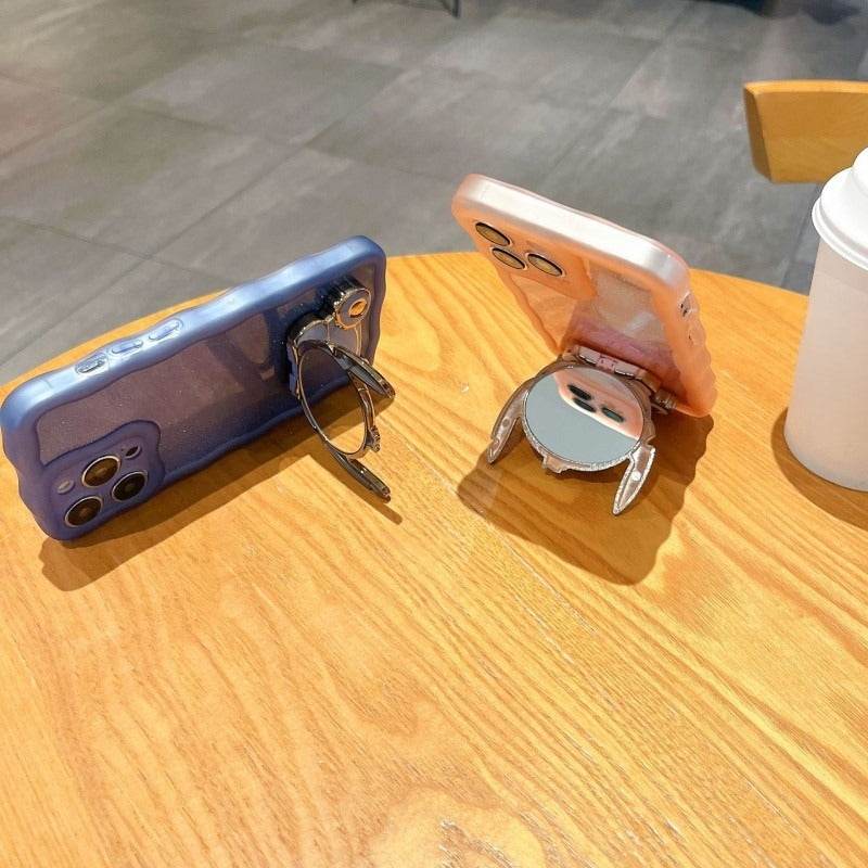 Mirror support for mobile phones