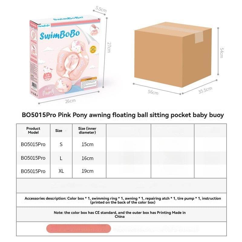 Kids Canopy Swim Ring
