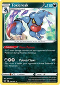 Toxicroak 124/202 - SWSH01 Sword & Shield Base Set Reverse Holofoil