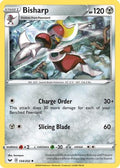 Bisharp 134/202 - SWSH01 Sword & Shield Base Set Reverse Holofoil