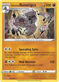 Galarian Runerigus 102/192 - SWSH02 Rebel Clash Reverse Holofoil