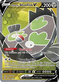 Galarian Stunfisk V (Full Art) 184/189 - SWSH03 Darkness Ablaze Holofoil