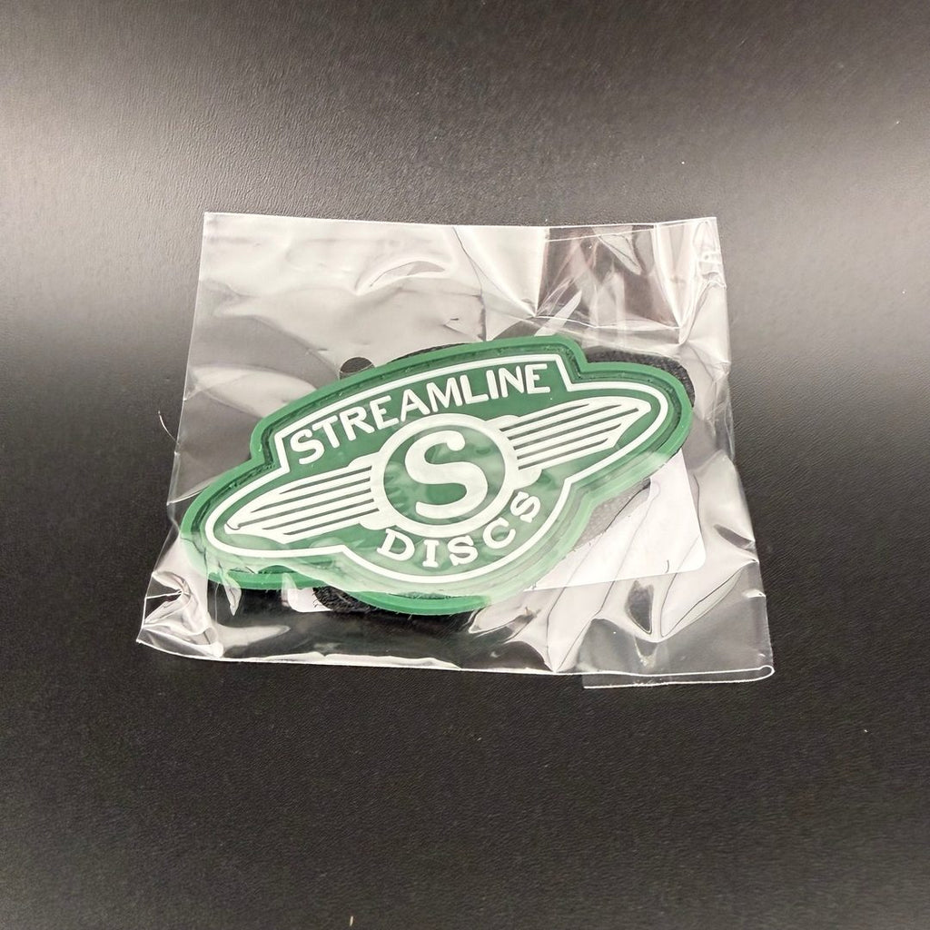 Streamline Wings PVC Patch (Hook N Loop Backside)