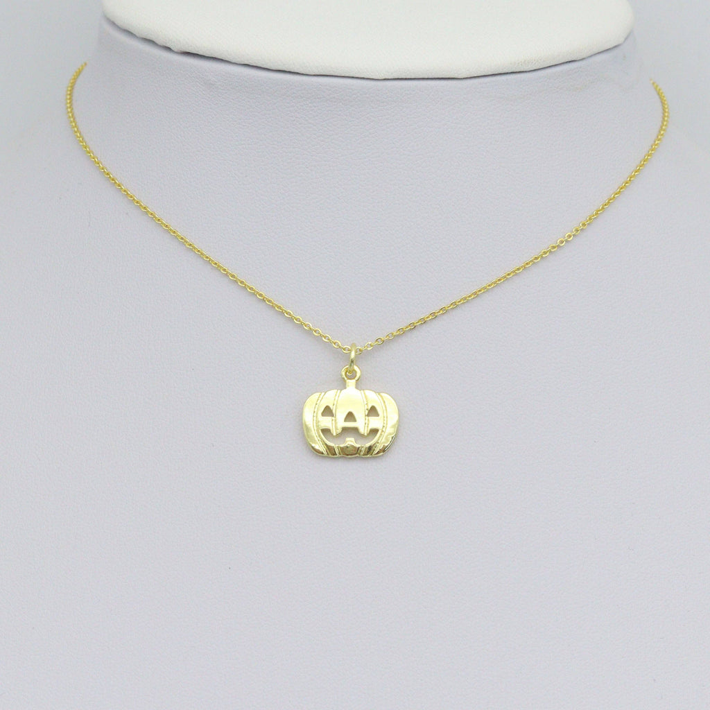 Halloween Pumpkin Charm Pendant, Sku#LK1105