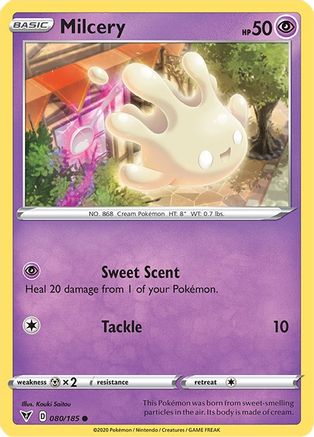 Milcery 080/185 - SWSH04 Vivid Voltage