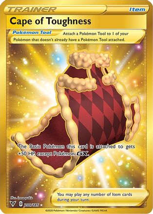 Cape of Toughness (Secret) 200/185 - SWSH04 Vivid Voltage Holofoil