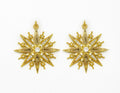 CZ North Star Char, Large Star Charm, Sku#Y696