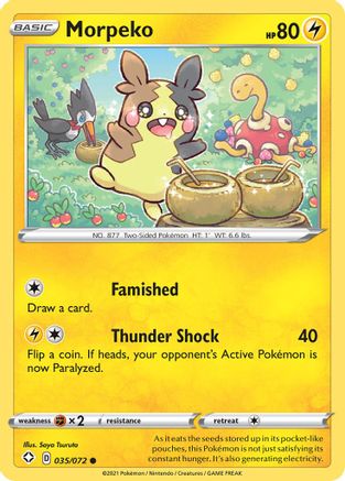 Morpeko () 035/072 - Shining Fates