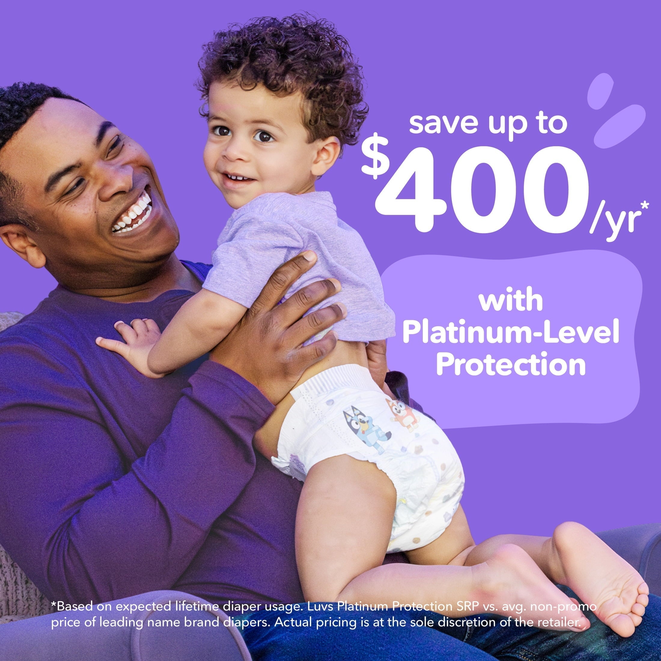 Luvs Platinum Protection Baby Diapers Size 4, 164 Count